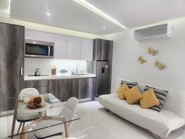 Playa homes for sale - 1 Bedroom condo For Sale Playa del Carmen, Ocean View from the pool DK52 Unit 31 - dk 52 area social D31