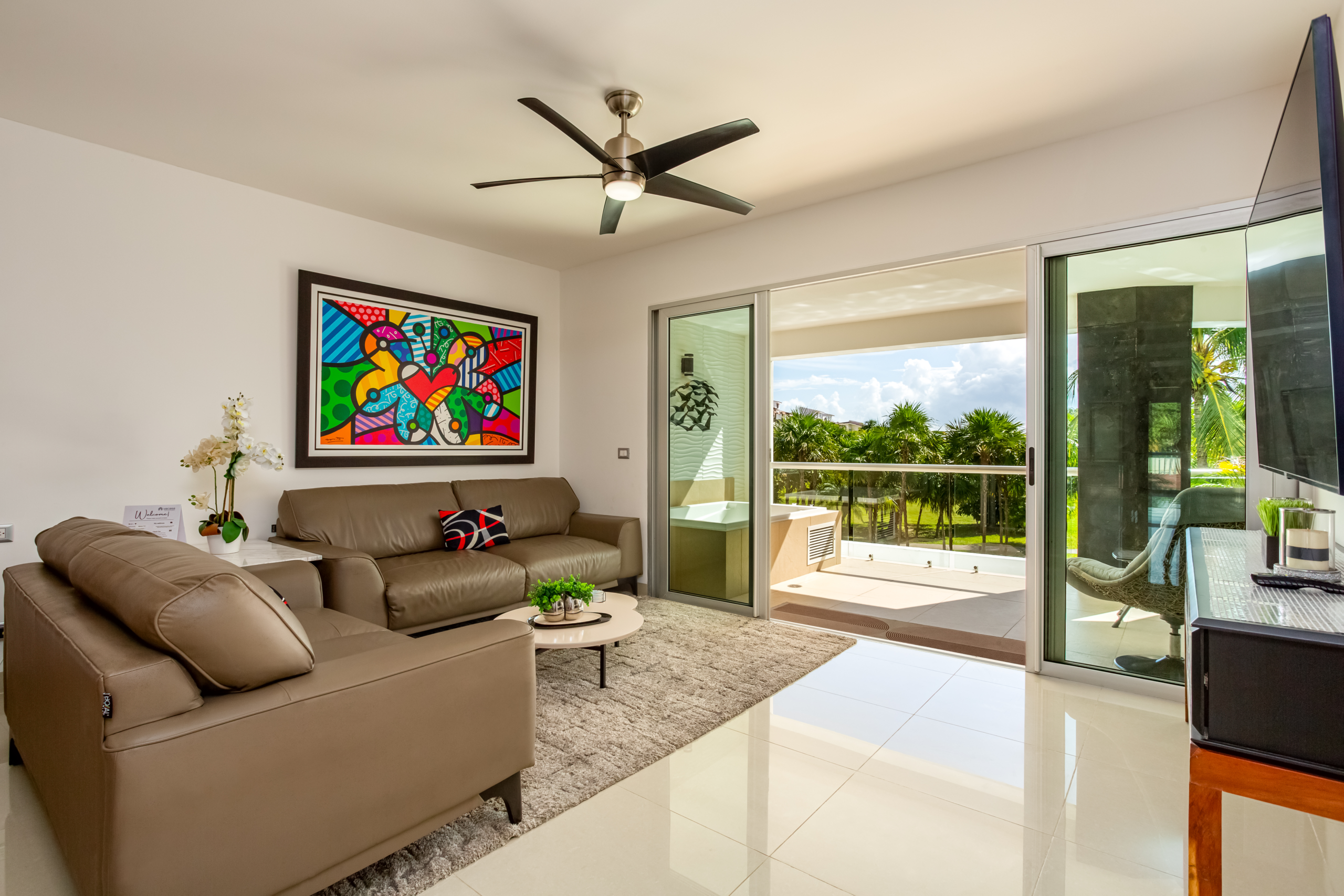 Playa homes for sale - Mareazul Ocean front community 2 bedroom condo for sale, Corasol, Playa del Carmen - RLP4253 scaled