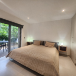 Playa homes for sale - Playacar 1 Bedroom Condo For Sale, Modern and affordable - master akab horizontal vista balcon